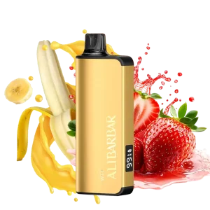 Alibarbar Ingot 9000 Puffs-Strawnana