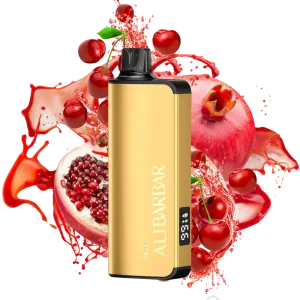 Alibarbar Ingot 9000 Puffs-Cherry-Pomegranate